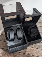 Automatic Watch Winder Display Case Rotating Storage Double  linked Single Quiet