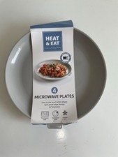 NEW SET 4 HEAT & EAT MICROWAVE