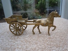 Vintage Brass Beautiful Horse