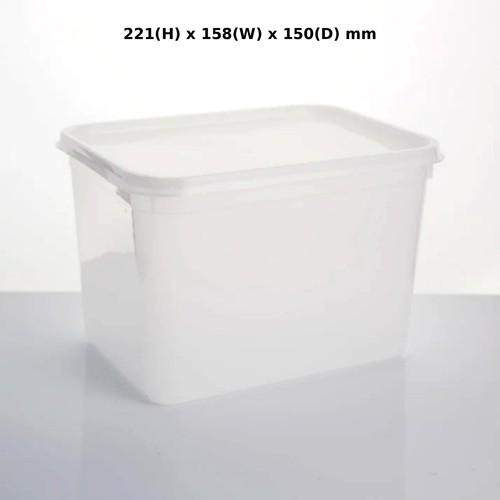 Plastic food storage - 4l,