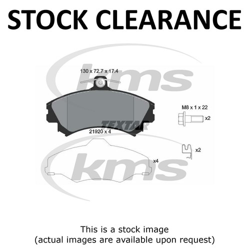 Stock clearance brake pad - stock,