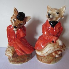Pair of Staffordshire ceramic