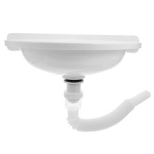  Corner Sink Unit Wall Hung Basin Rectangle Wall-mount Bathroom Small