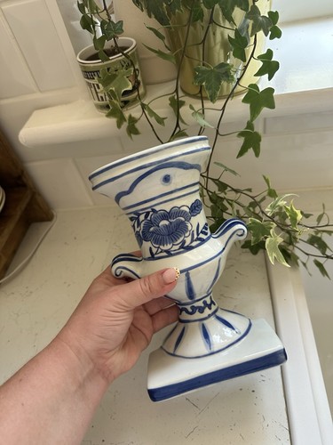 Vintage blue white chinese - vintage,