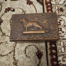 Very Old Wooden Box  Marked Brunswick 1948,