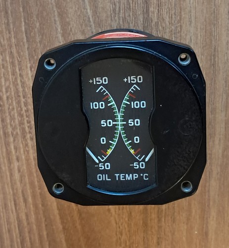 Dual oil temperature - dual, gauge