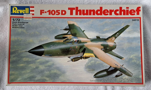 Revell 105d thunderchief - revell, f-105d