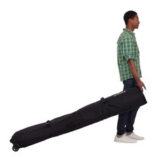 Thule RoundTrip Ski Roller Bag 175cm Black Wheeled Padded Travel Case