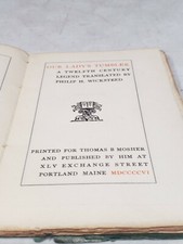 1896 Our Lady’s Tumbler Book