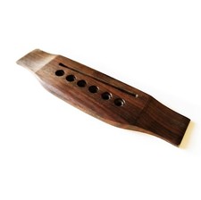 Rosewood Acoustic Guitar Bridge/ Classical Guitar Hand Crafted Hardwood Wood