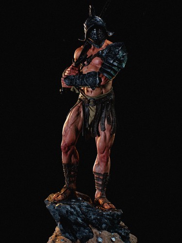 Gladiador ca3d statue 3d - gladiador,