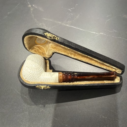 Genuine block meerschaum hand - block,