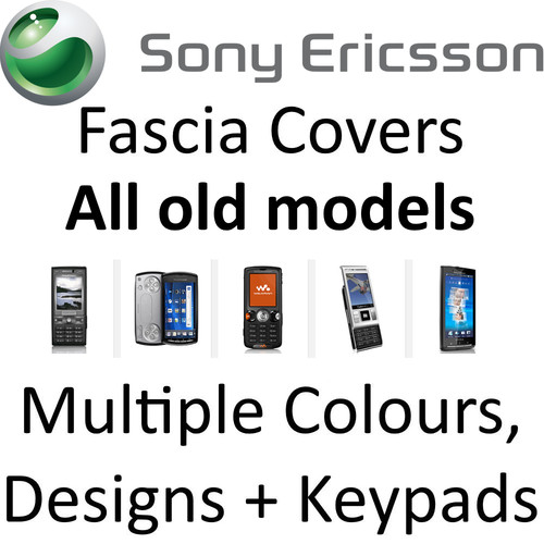 All sony ericsson fascia - all,