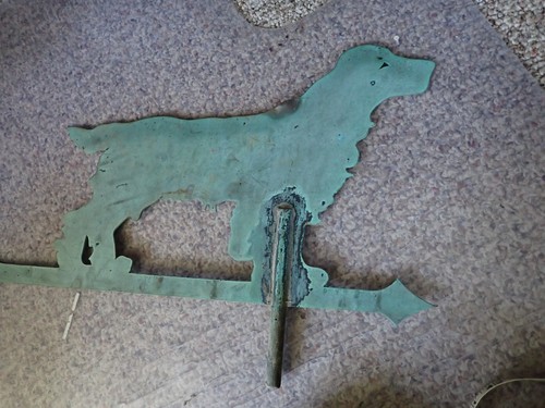 Antique dog weathervane farm - dog,