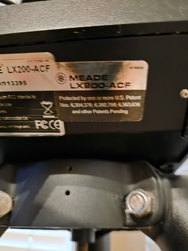 Offering meade lx200 acf - a,