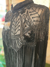 Women's Hand Beaded Abaya Fancy Over Jacket for Eid, Wedding, Party wear, Formal