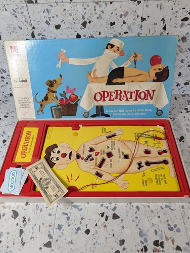 Vintage operation board - operation,