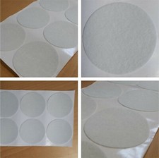 Felt Circles Adhesive Baize