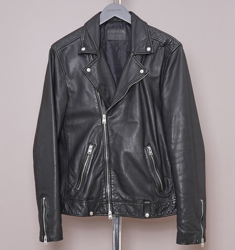 All saints leather jacket mens - all,