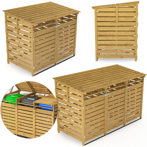 Wooden double triple wheelie - triple,