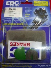 EBC Mountain Bike Disc Brakes Pad Set CFA332 Quad Taiwan Green