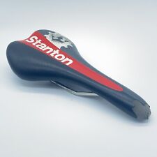 Stanton Mountain Bike Seat Saddle Black Red Velo 7mm Rails Enduro XC MTB DH 240g