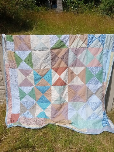 Handmade blanket patchwork - blanket,