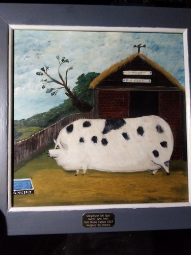 Original oil board painting - oil,