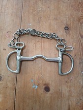 4.5cm Mark Todd Kimblewick Bit With Curb Chain Stainless Steel