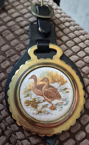 Vintage equestrian horse brass - vintage,