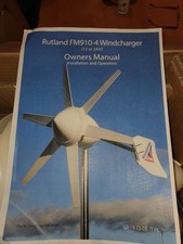 Rutland FM910-4 12v Furlmatic Wind charger Marlec, Shed ,Summer house-off grid..