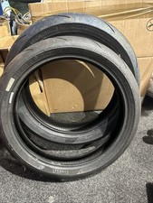 Pair Of Pirelli Supercorsa SC Scrub Tyres 120/70/17 140/70/17
