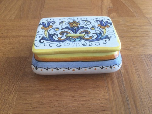 Italian ceramic hand painted - italian,