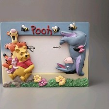 Disney Winnie The Pooh 3D Free Standing Photo Frame Tigger Eyeore Piglet