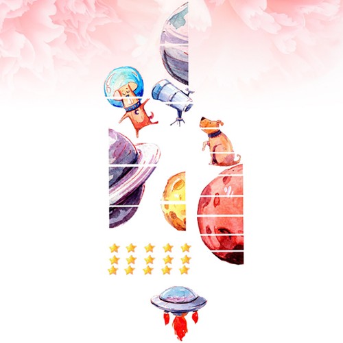 Guitar note stickers - guitar,