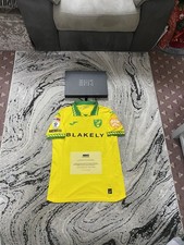 Norwich City Match Worn Signed