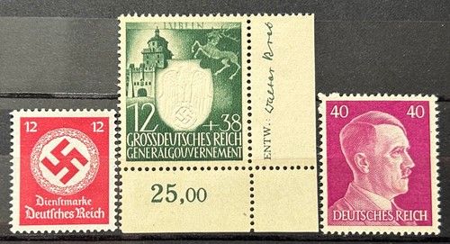 German stamps third - third, mnh