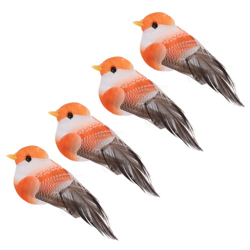4pcs artificial birds - artificial,