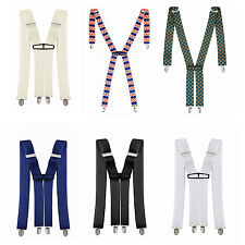 Mens Braces Trouser Clip On