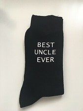 Novelty printed Uncle  Socks