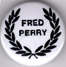 FRED PERRY Pin Button Badge