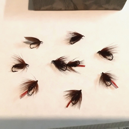Vintage fishing flies - , allcocks