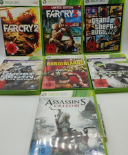 xbox 360 game bundlle Farcry 2 farcry 3 GTA 5 assassins creed 3 ghost reco 7game