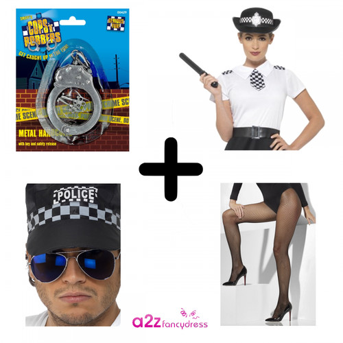Ladies police set - ladies,