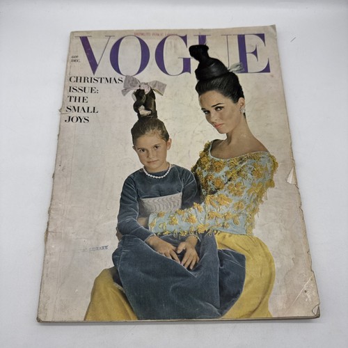 Vtg vogue magazine december - vtg,