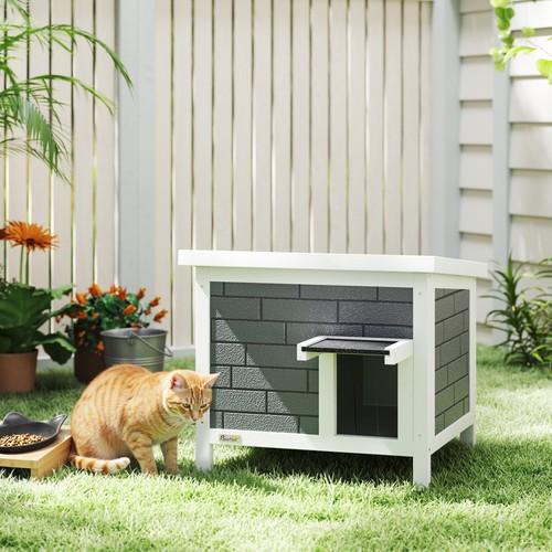 Outdoor cat house insulated - cat, house,