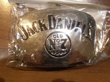 Brand New Belt Buckle Jack Daniels High Polished Chrome