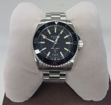 Gucci 40mm Stainless Steel Case Silver Bracelet Dive Watch