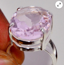 Kunzite Ring, 925 Sterling