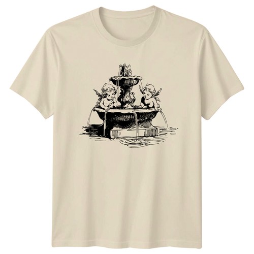 Cherubs angels fountain art - angels,